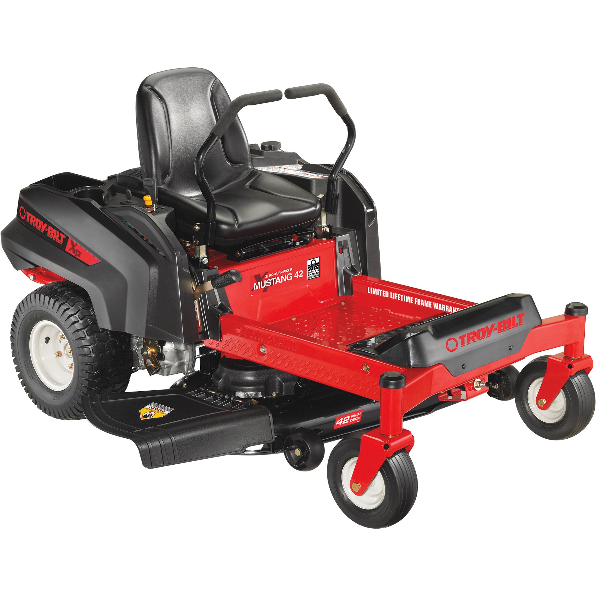 Troy-Bilt Mustang Zero-Turn Mower —547cc Kohler Twin Engine, 42in. Deck, Model# 17ARCACS011